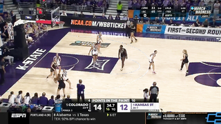 Colorado vs. Kansas State - Second Round NCAA tournament extended highlights