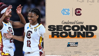 South Carolina vs. North Carolina - Second Round NCAA tournament extended highlights