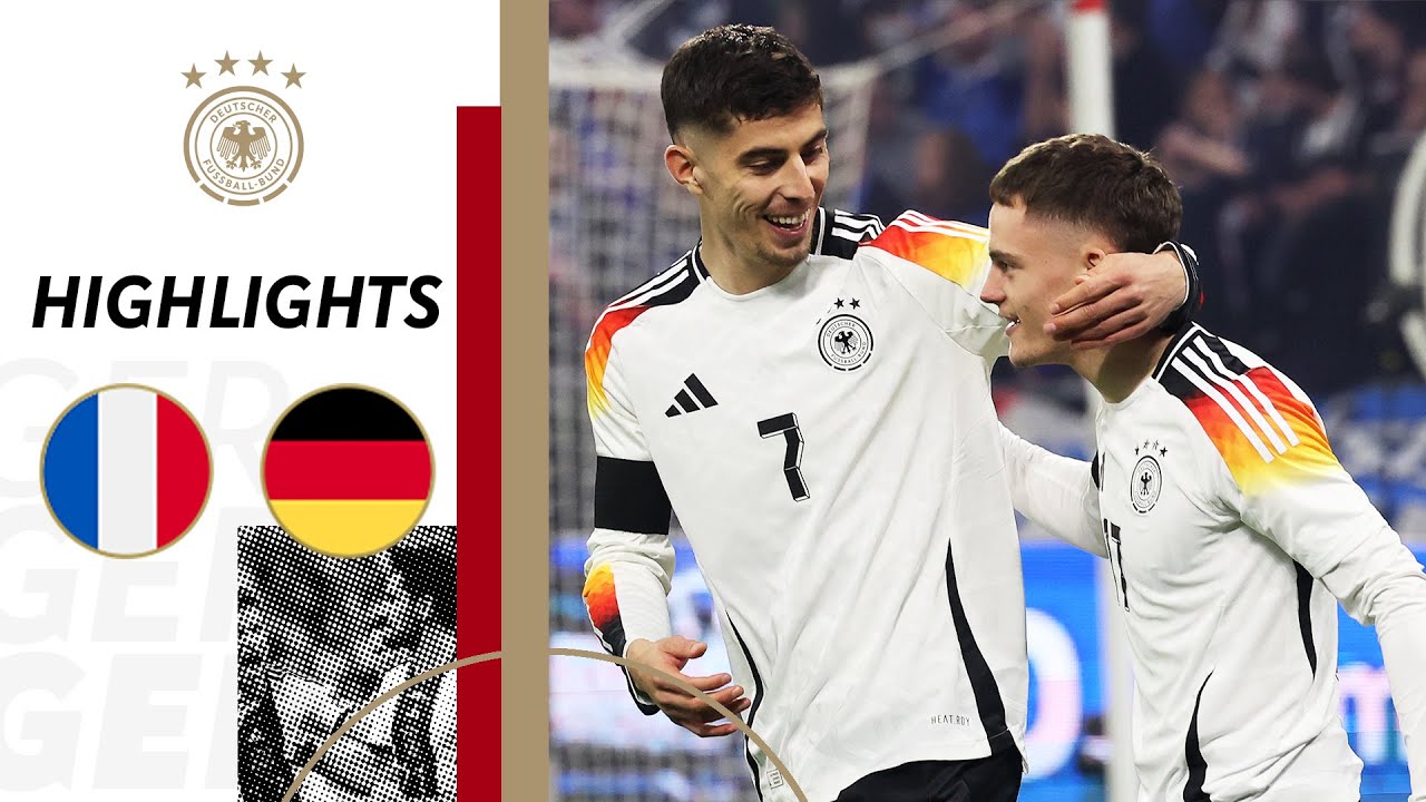 8 seconds!! FASTEST goal in DFB history! | France vs. Germany 0-2 | Highlights | Men Friendly
