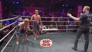 CEO of Fight Circus Jon Nutt Vs Bank & No-Money | 2 Vs 1 MMA Symmetrical