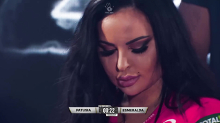 CELEBRITY FIGHT! Reality TV Stars Esmeralda vs Patusia PUNCHDOWN 5 Super Fight