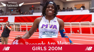 Girls 200m - New Balance Nationals Indoor 2024