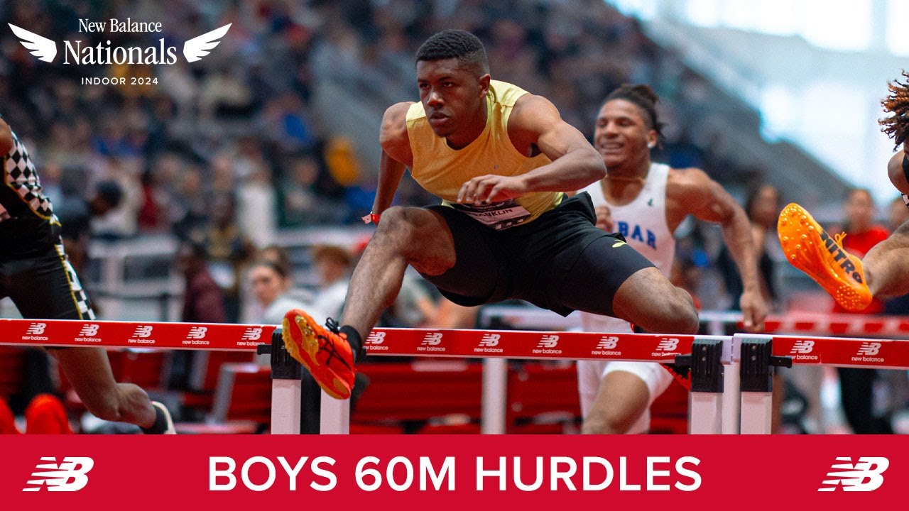 Boys 60m Hurdles - New Balance Nationals Indoor 2024