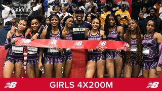 Girls 4x200m Relay - New Balance Nationals Indoor 2024