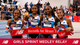 Girls Sprint Medley Relay - New Balance Nationals Indoor 2024