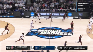 UConn vs. San Diego State - Sweet 16 NCAA tournament extended highlights