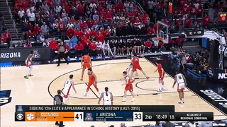 Clemson vs. Arizona - Sweet 16 NCAA tournament extended highlights