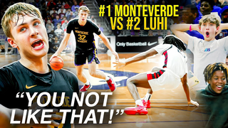 COOP DROPPED HIS A** & TOLD 5 STAR "HE NOT LIKE THAT!" Heated #1 Montverde vs #2 Luhi In NEW YORK
