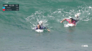 Kelly Slater vs Barron Mamiya | Rip Curl Pro Bells Beach presented by Bonsoy 2024 - Round of 32