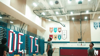 WHAT A NBA PLAYER LOOKS LIKE AGAINST NORMAL HOOPERS!