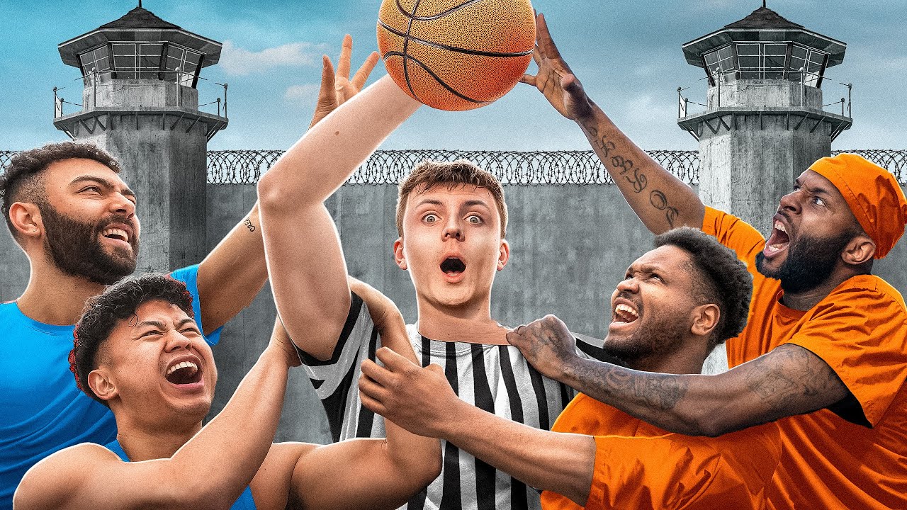 YouTubers vs Prisoners Basketball Tournament