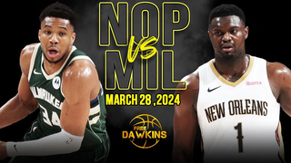 New Orleans Pelicans vs Milwaukee Bucks Full Game Highlights | March 28, 2024 | FreeDawkins