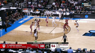 NCAA Tournament Sweet 16: Indiana Hoosiers vs. South Carolina Gamecocks | Full Game Highlights