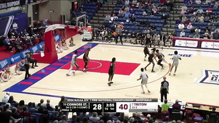 Triton College vs Connors State Highlights | 2024 NJCAA Men's Basketball Championship - Semifinal