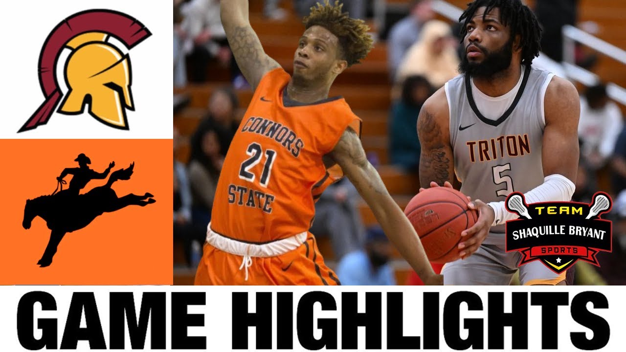 Triton College vs Connors State Highlights | 2024 NJCAA Men's Basketball Championship - Semifinal