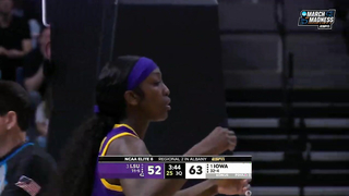 NCAA Tournament Elite 8: LSU Tigers vs. Iowa Hawkeyes | Full Game Highlights