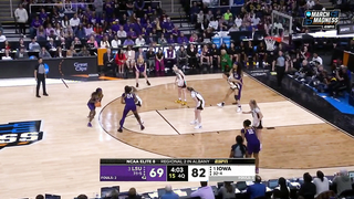 NCAA Tournament Elite 8: LSU Tigers vs. Iowa Hawkeyes | Full Game Highlights