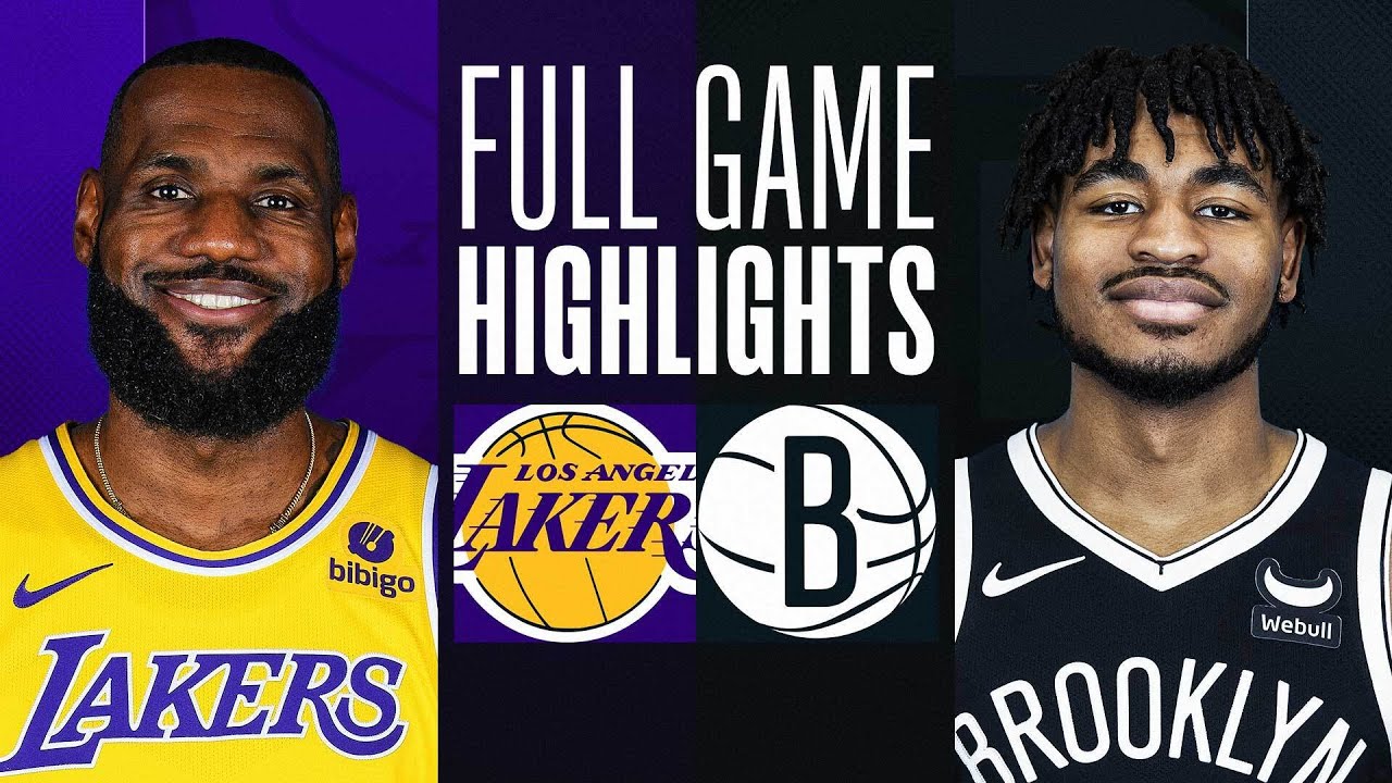 Lakers vs. Nets: Full Game Highlights | March 31, 2024