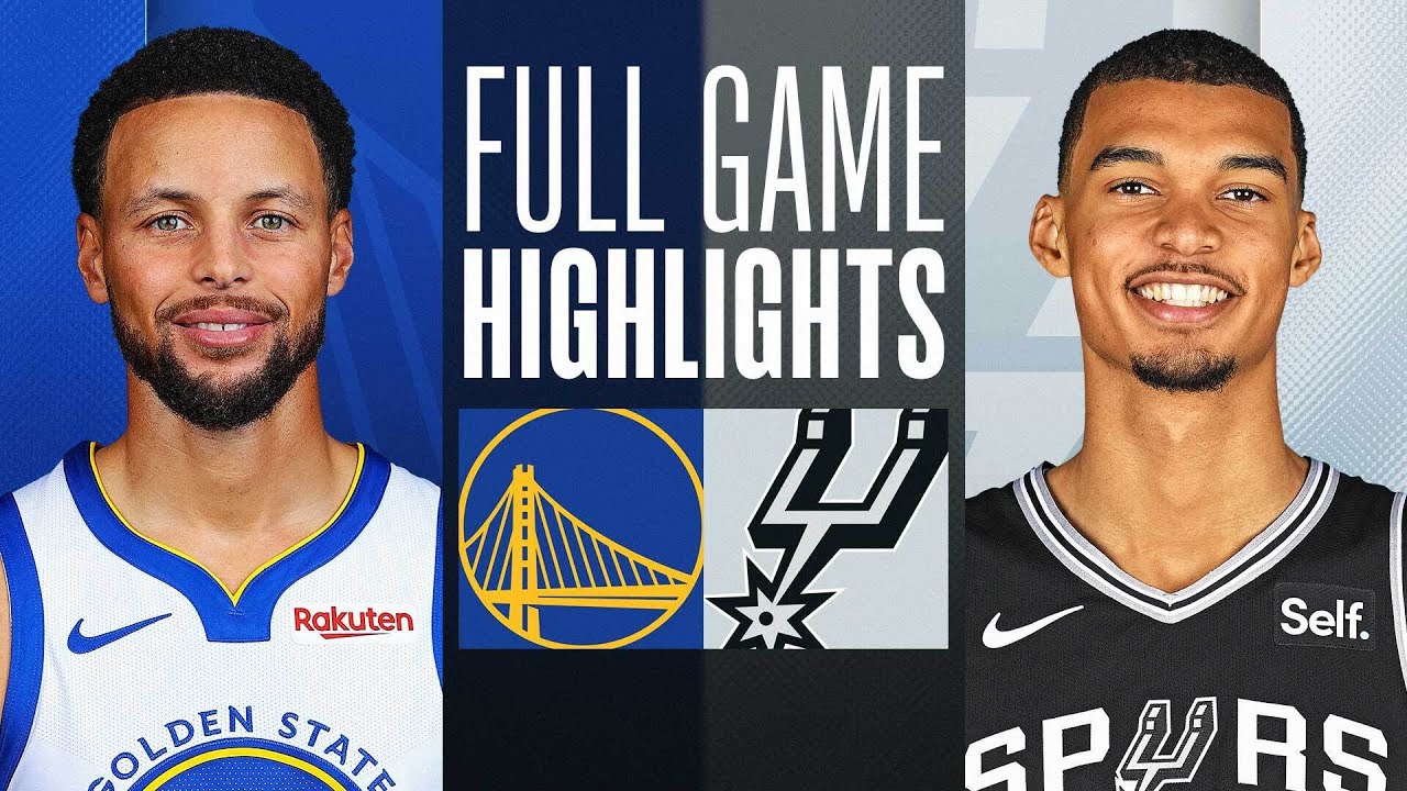 Warriors vs. Spurs: Full Game Highlights | March 31, 2024