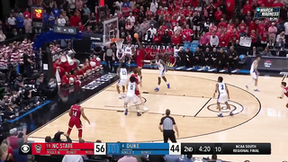 NC State vs. Duke: Elite Eight NCAA Tournament Extended Highlights