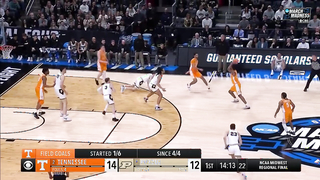 Purdue vs. Tennessee - Elite Eight NCAA tournament extended highlights