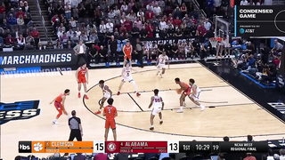 Alabama vs. Clemson - Elite Eight NCAA tournament extended highlights