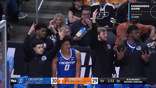 Tennessee vs. Creighton - Sweet 16 NCAA tournament extended highlights