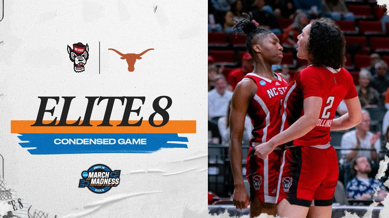 NC State vs. Texas - Elite Eight NCAA tournament extended highlights