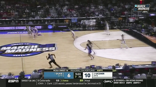 UConn vs. Duke - Sweet 16 NCAA tournament extended highlights