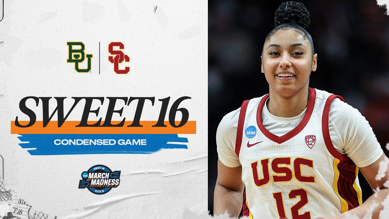 USC vs. Baylor - Sweet 16 NCAA tournament extended highlights