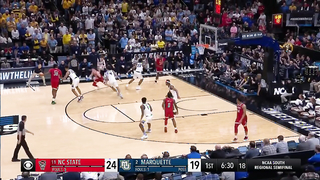 NC State vs. Marquette - Sweet 16 NCAA tournament extended highlights