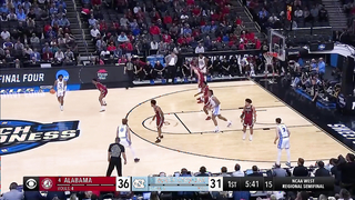 Alabama vs. North Carolina - Sweet 16 NCAA tournament extended highlights