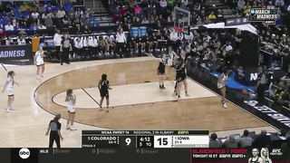 Iowa vs. Colorado - Sweet 16 NCAA tournament extended highlights