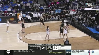 Iowa vs. Colorado - Sweet 16 NCAA tournament extended highlights
