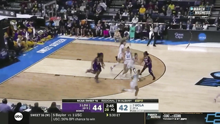 LSU vs. UCLA - Sweet 16 NCAA tournament extended highlights