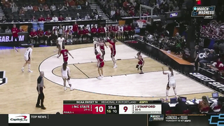 NC State vs. Stanford - Sweet 16 NCAA tournament extended highlights