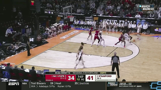 NC State vs. Stanford - Sweet 16 NCAA tournament extended highlights