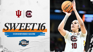 South Carolina vs. Indiana - Sweet 16 NCAA tournament extended highlights