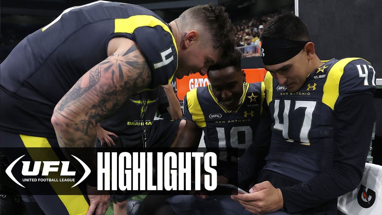 Every play from Deestroying in San Antonio Brahmas' victory over D.C. Defenders