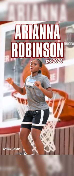 Class of 2028 Arianna Robinson : GYBC Camp