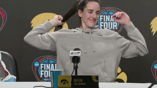 Iowa National Championship Caitlin Clark Pregame Press Conference - 2024 NCAA Tournament