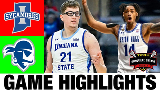 Seton Hall vs Indiana State Highlights | 2024 NCAA Men's Basketball | NIT Championship
