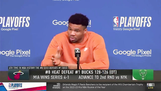 Giannis Calls Out Reporter In HEATED Response: "There's No Failure In Sports"
