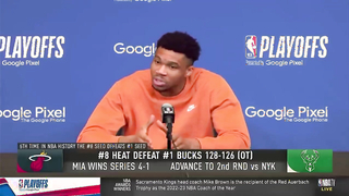 Giannis Calls Out Reporter In HEATED Response: "There's No Failure In Sports"