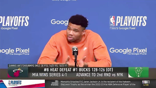 Giannis Calls Out Reporter In HEATED Response: "There's No Failure In Sports"
