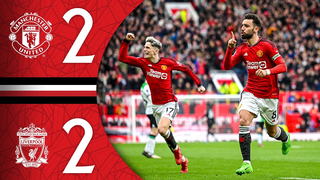 Bruno Scores From The Halfway Line ???? | Man Utd 2-2 Liverpool | Highlights