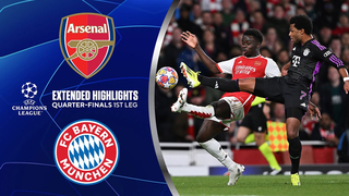 Arsenal vs. Bayern: Extended Highlights