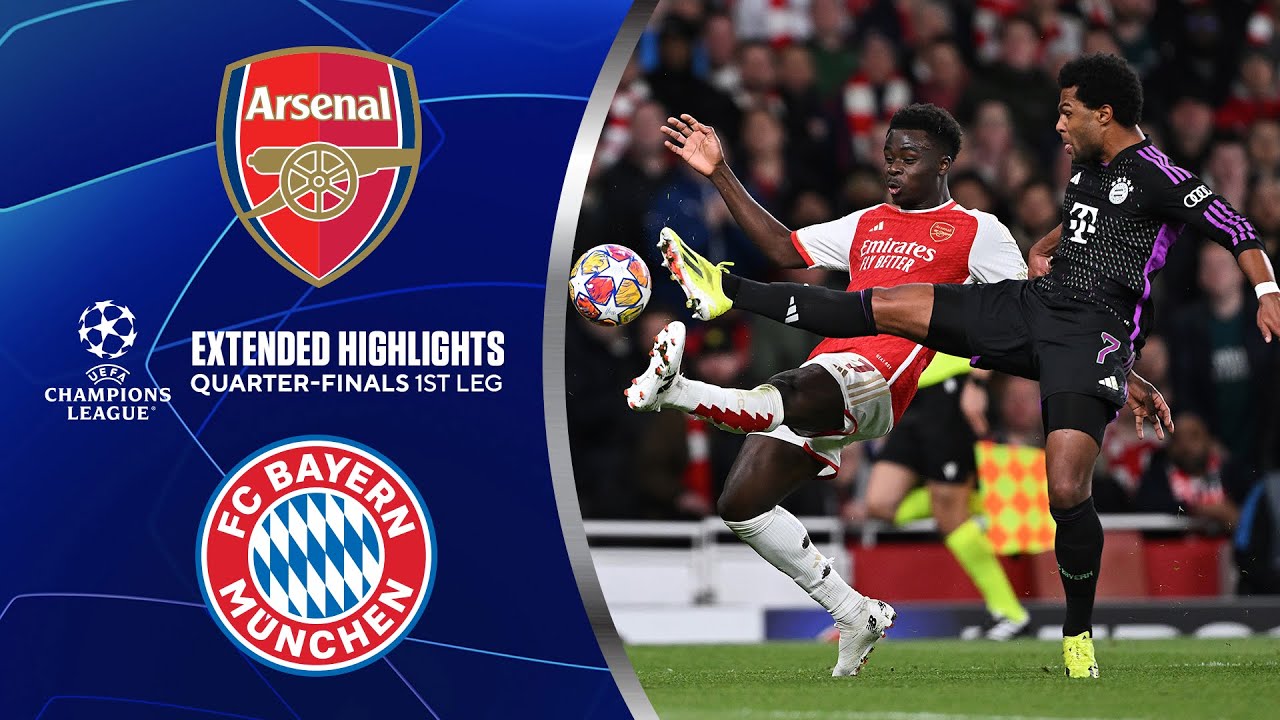 Arsenal vs. Bayern: Extended Highlights