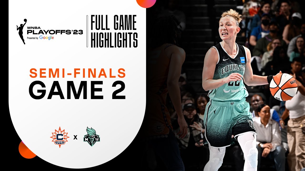 WNBA Highlights: Connecticut Sun vs. New York Liberty | Full Game Recap | September 26, 2023