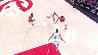 WILD ENDING Hornets vs Hawks